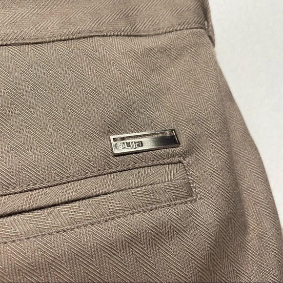 Women's LIJA Gray Tan Golf Pants Size 2 Made in Canada - Picture 5 of 8